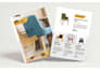 design professional flyers, bifold or trifold brochures